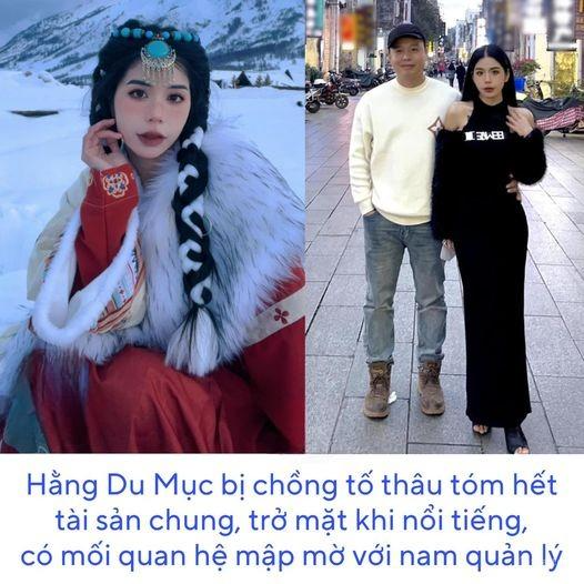 Hằng Du Mục thâu tóm hết tài sản chung, trở mặt ngay khi nổi tiếng ?