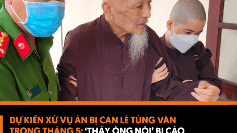 Dự kiến xử vụ án bị cáo Lê Tùng Vân loạn luân với hai con ruột trong tháng 5