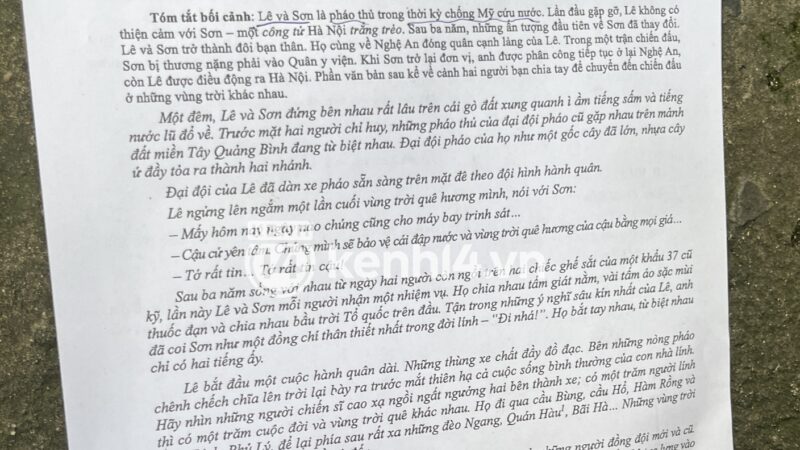 Đề Văn thi tốt nghiệp THPT 2025 ai cũng phải khen hay: “Vùng trời quê hương nào cũng là bầu trời Tổ quốc”
