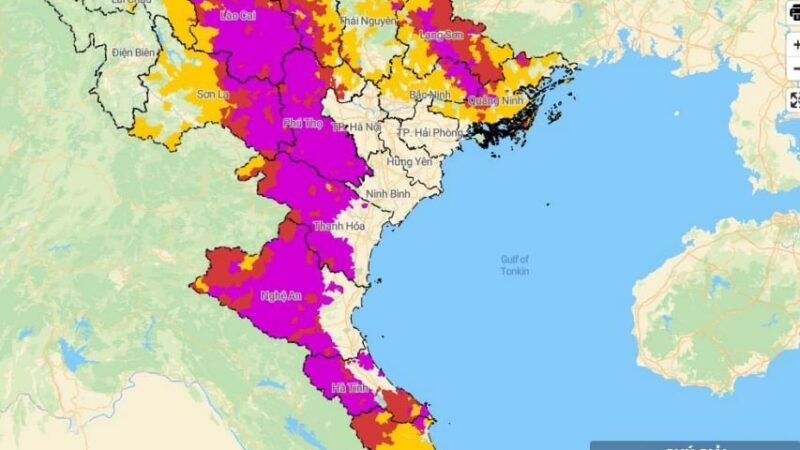 Thông báo khẩn tới 14 tỉnh, thành phố