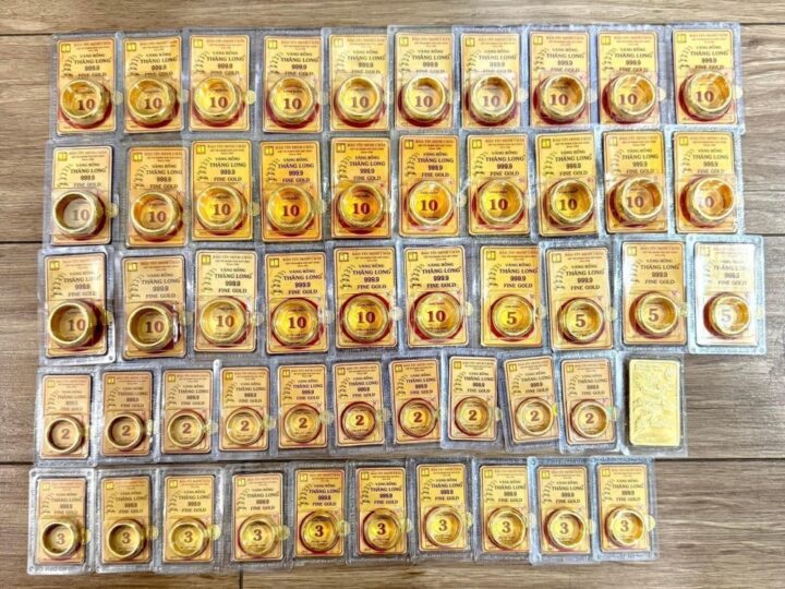 Sáng 18/10: Giá vàng nhẫn, vàng miếng đồng loạt giảm sâu