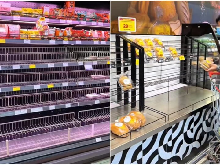 Cảnh tượng “đi mua không sót một thứ gì” trước khi bão cuồng phong Kalmaegi đổ bộ hôm nay!