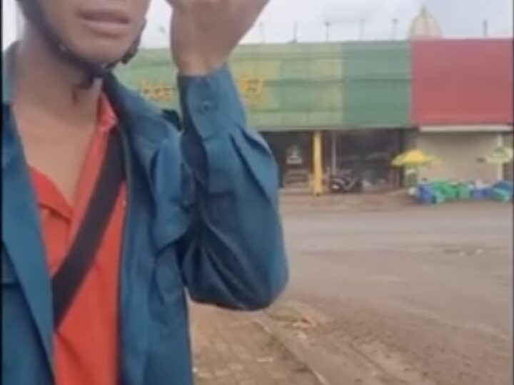 Vừa mua xe 1 ngày thì bị trộm mất khi đang giao hàng, nam shipper ở Đồng Nai bật khóc giữa đường